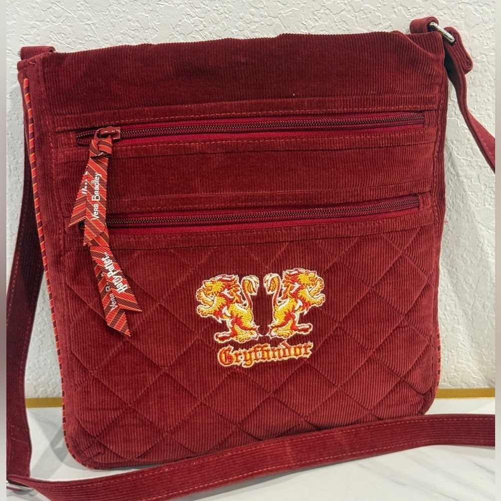 Vera Bradley Red Quilted Crossbody Bag